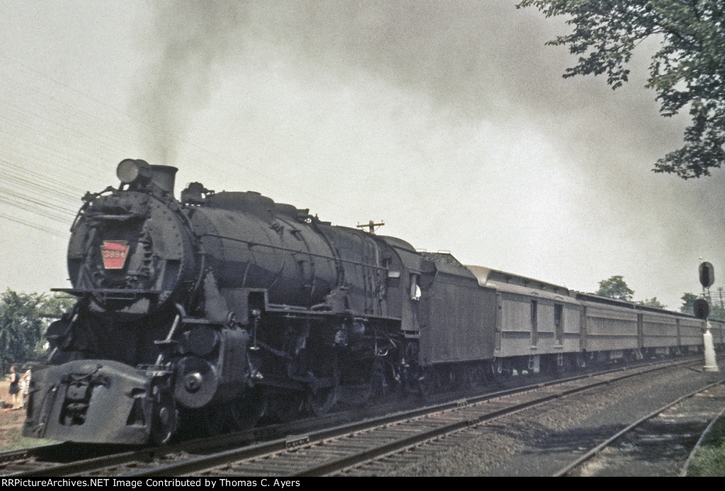 PRR 3884, K-4S, c. 1956